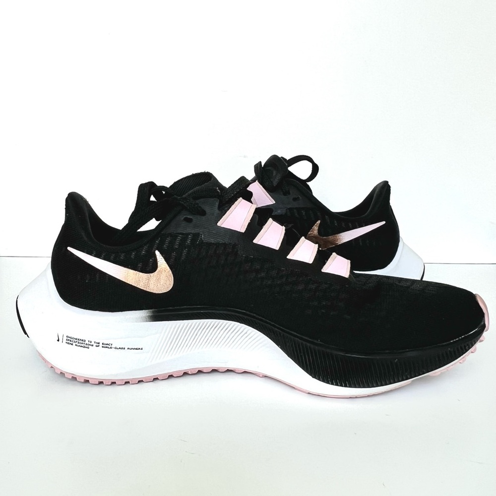 Nike Air Zoom Pegasus 37 Women’s Running Shoes Size 6.5 Black/Pink